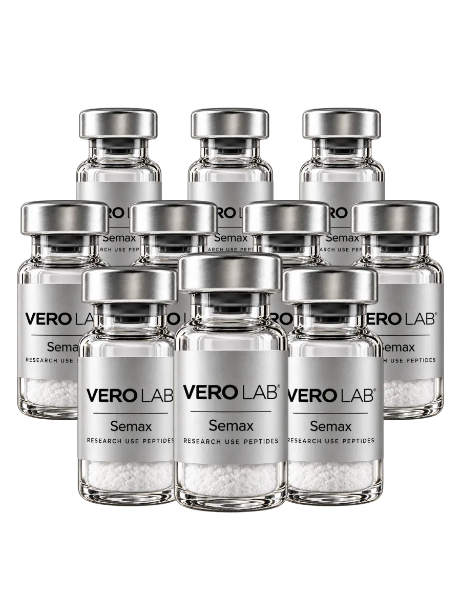 Ten Vero Lab vials